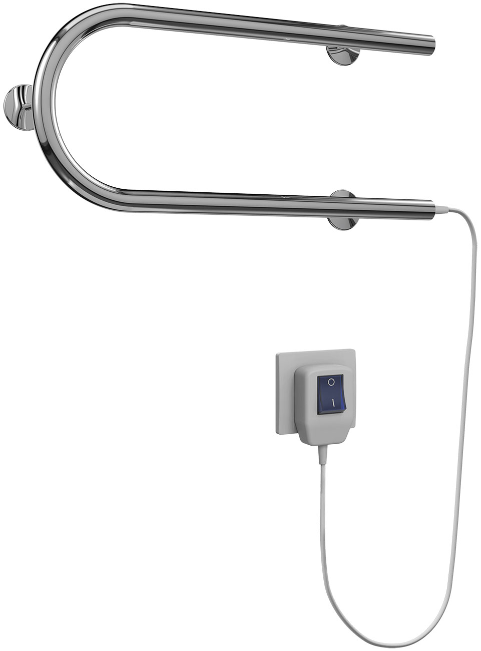 Изображение товара Полотенцесушитель электрический Terminus 25 П-образный, 600х200