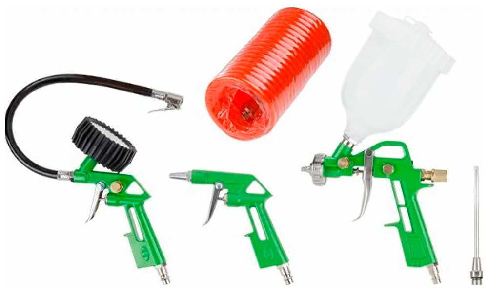 Изображение товара Набор пневмоинструментов Eco SGK-51, 5 предметов