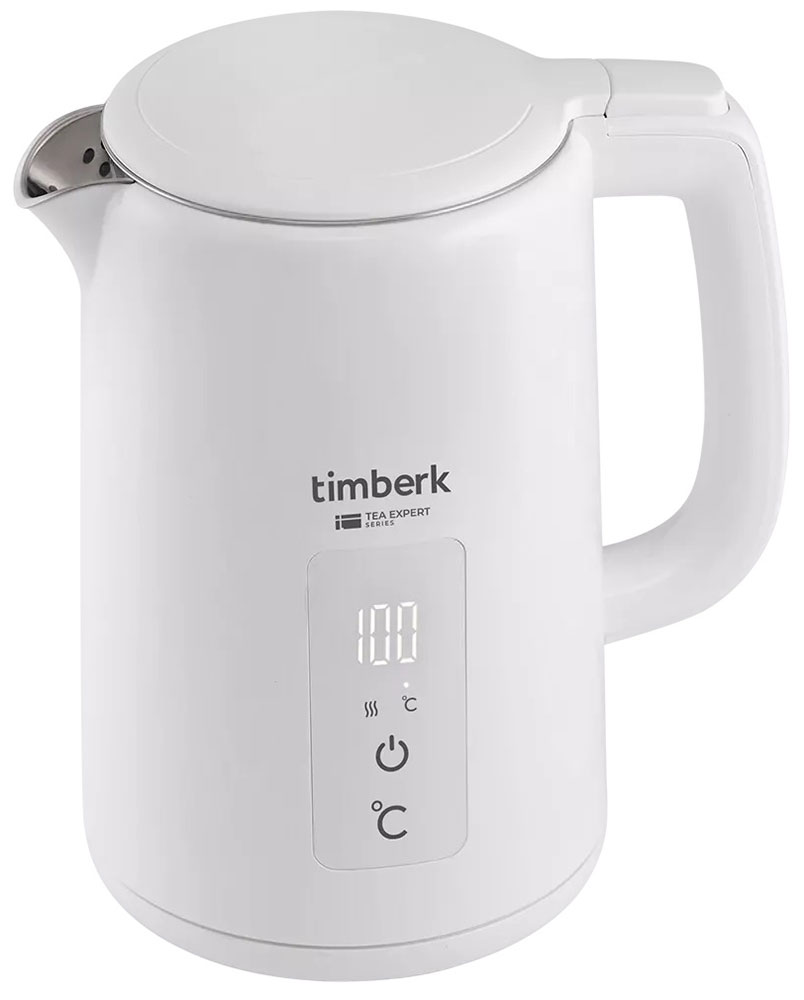 Изображение товара Электрический чайник Timberk T-EK21S02 с сенсорным управлением белый