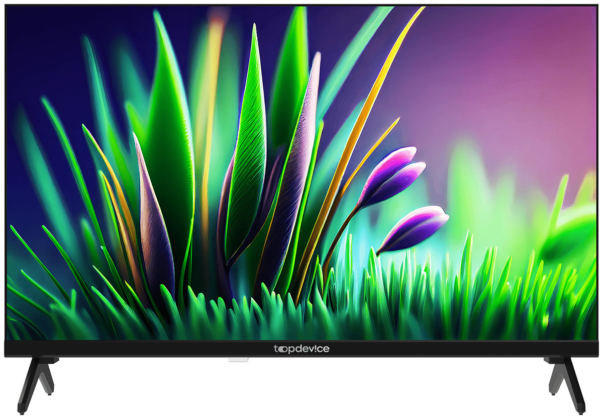 Изображение товара Телевизор Topdevice TV24 LED FRAMELESS CN04 HD 24 дюйма безрамочный российский