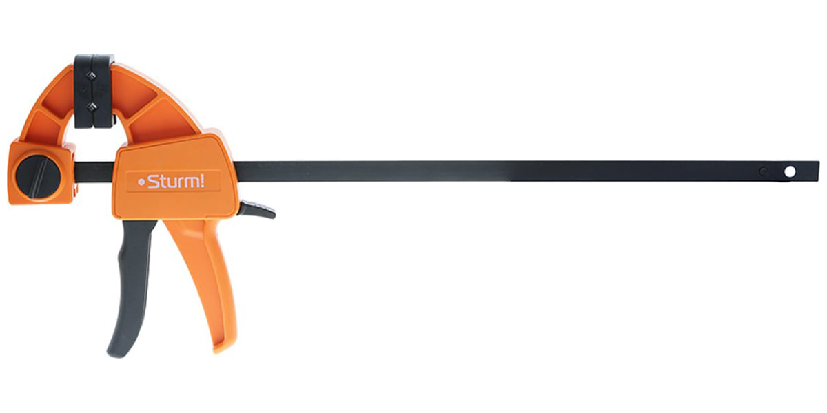 

Струбцина быстрозажимная Hanskonner HK1078-08-45 (450 мм, 180-200 кгс, сжим-разжим)