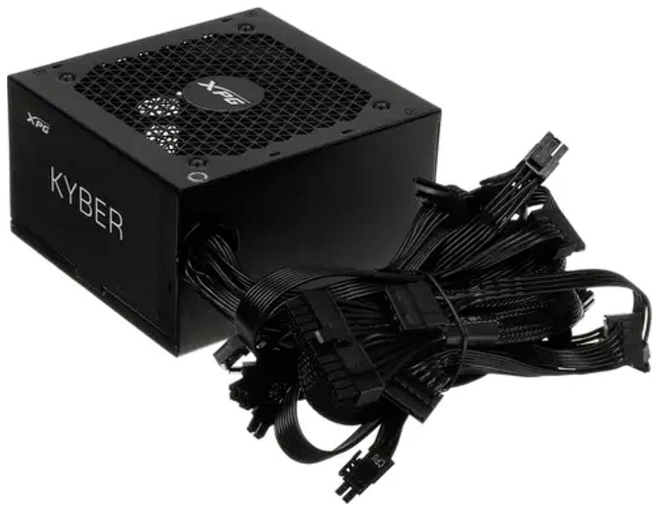 Изображение товара Блок питания XPG KYBER 750 750W ATX GOLD (KYBER750G-BKCEU)