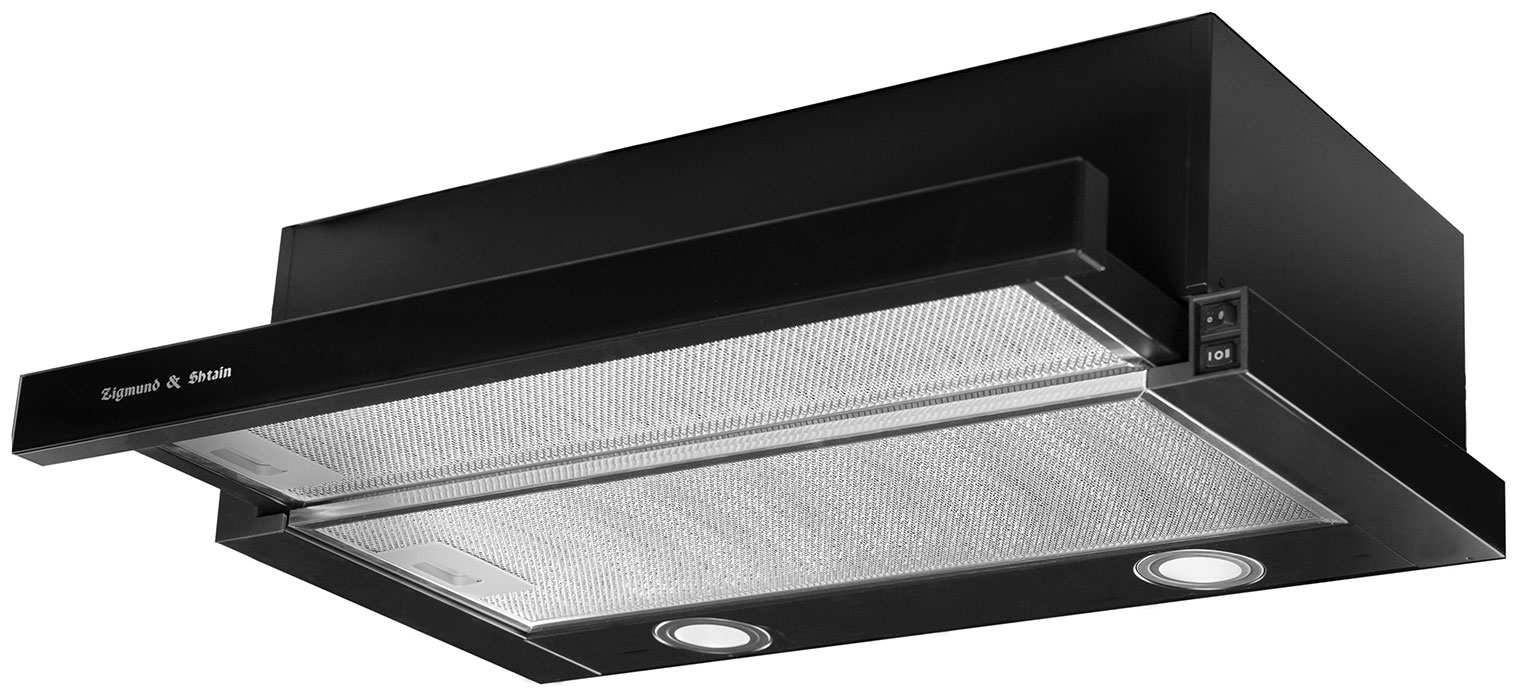 Изображение товара Вытяжка Zigmund & Shtain K 017.6 B телескопическая 700 м3/ч черная