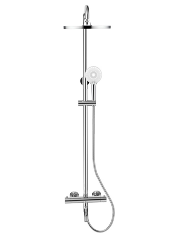 Изображение товара Душевая система Bronze de Luxe SCANDI/хром (11060C)