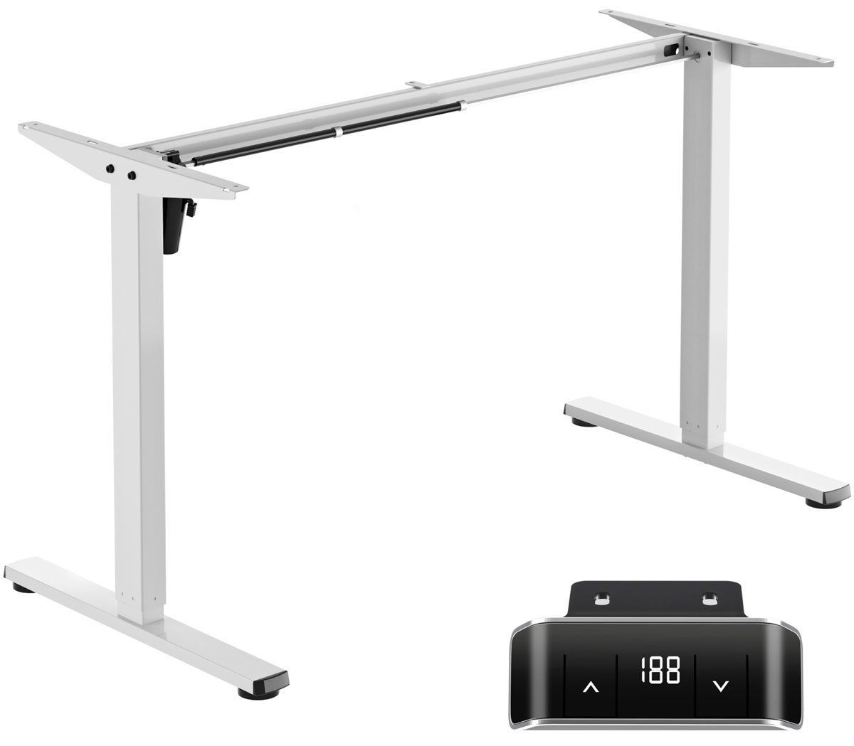 Изображение товара Моторизированное подстолье для офисов и домашних условий Onkron WDF221E белое