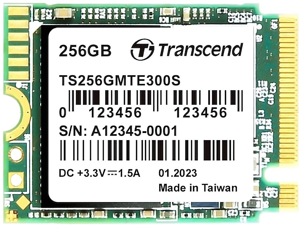 Изображение товара SSD накопитель Transcend M.2 MTE300S 256 Гб PCIe 3.0 с тайваньским качеством