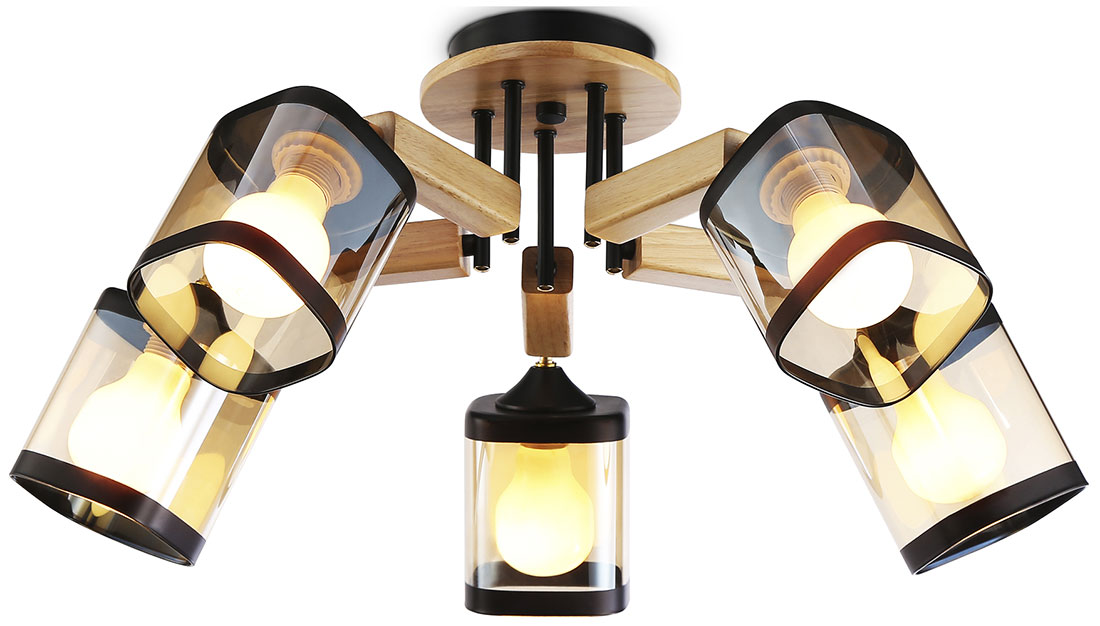 Изображение товара Потолочная люстра Ambrella Light Traditional TR9529 в стиле Неоклассика 5 ламп