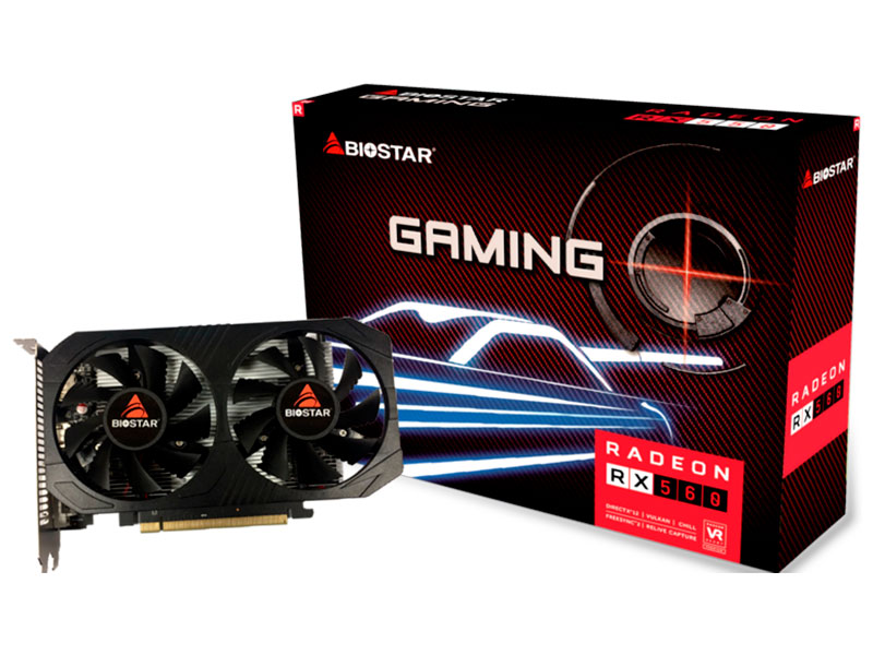 Изображение товара Видеокарта Biostar Radeon RX 560 4Gb (VA5615RF41)