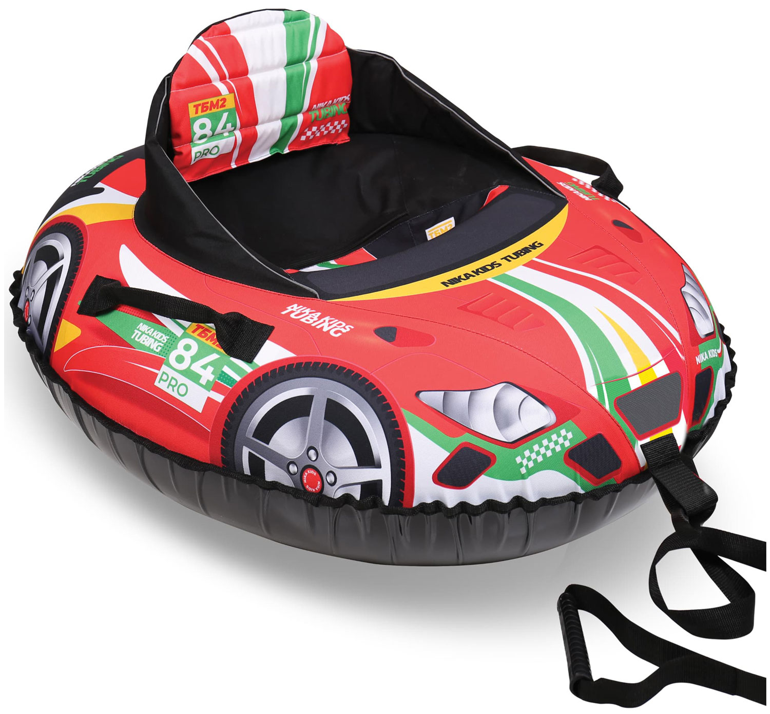 Изображение товара Тюбинг Ника принтованный (ТБМ2) спортивный автомобиль