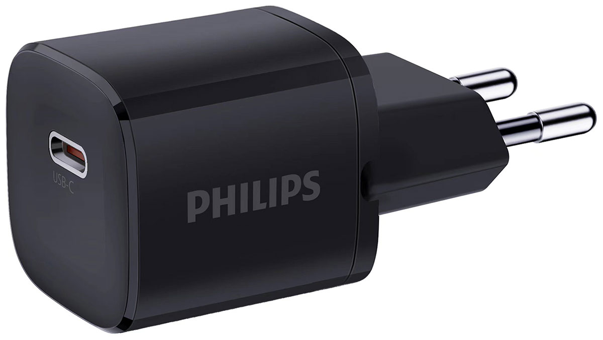 СЗУ Philips MINI GAN PD20W, черный (DLP4320CB/67)
