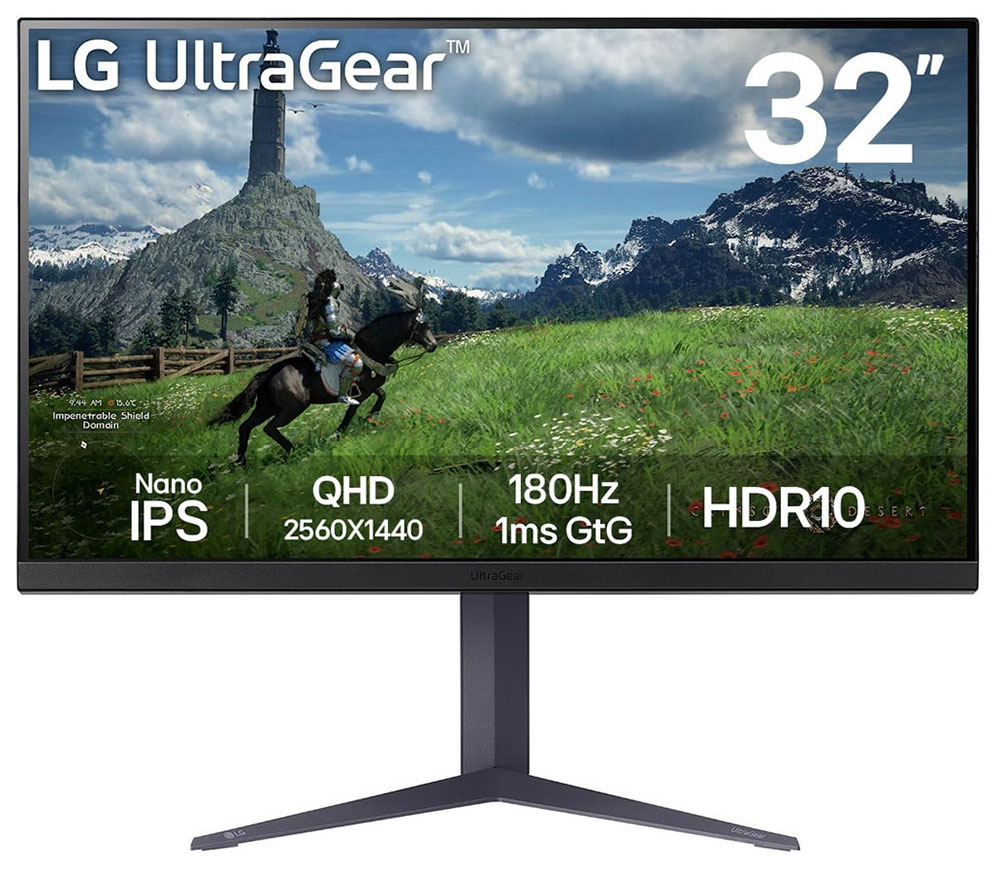 Изображение товара ЖК монитор LG 31.5", черный (32GS85Q-B)