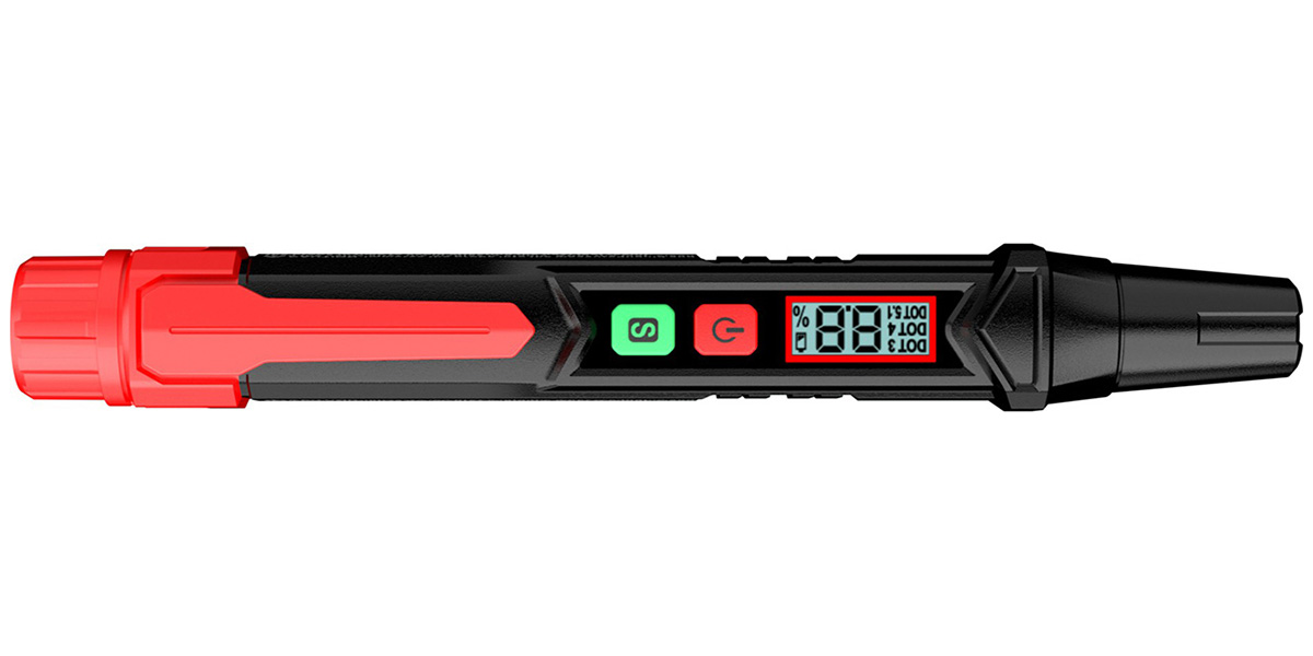 Изображение товара Тестер тормозной жидкости Ermenrich Verk FB20 с ЖК дисплеем и подсветкой