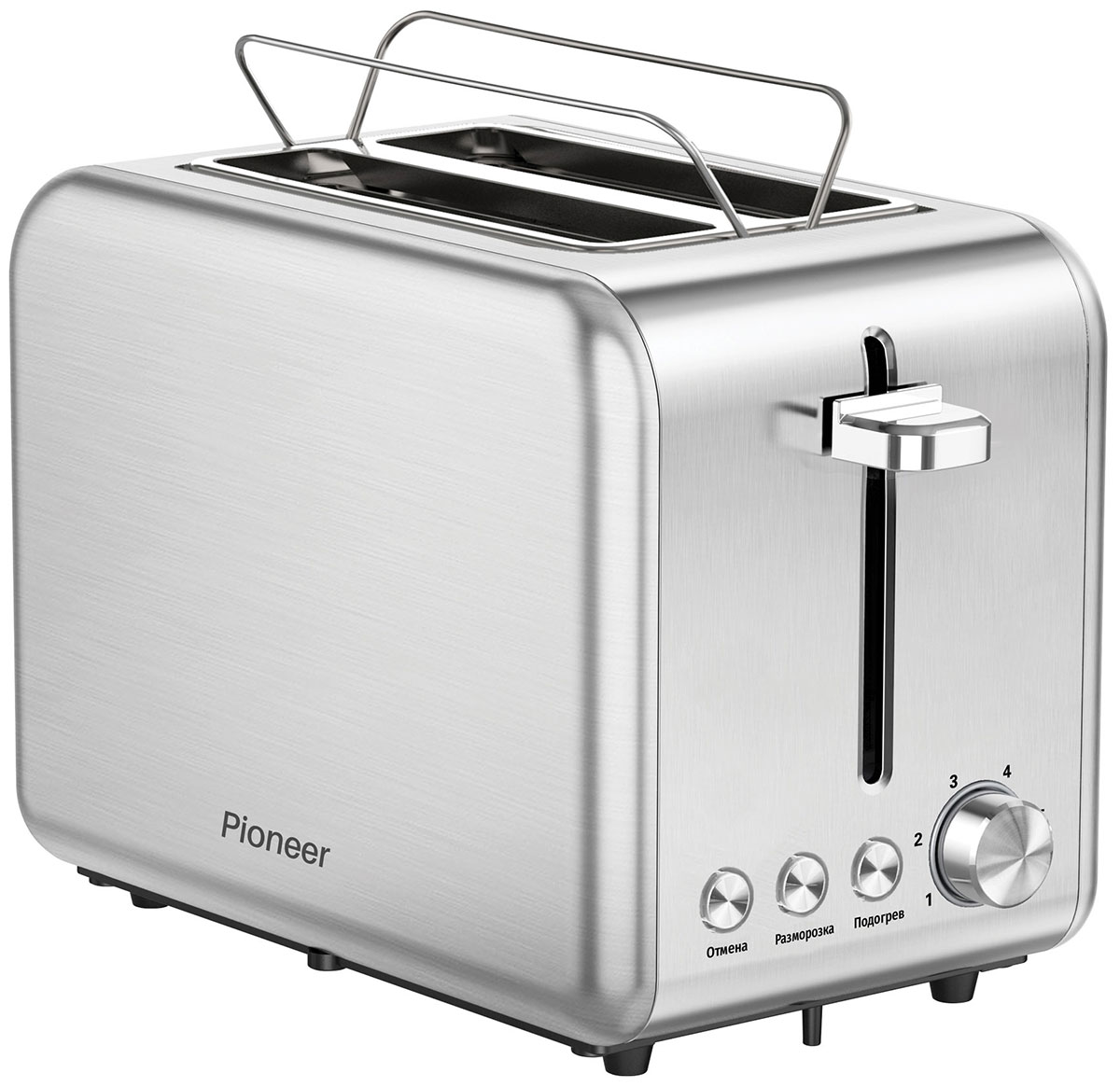 

Тостер Pioneer TS200, Нержавеющая сталь