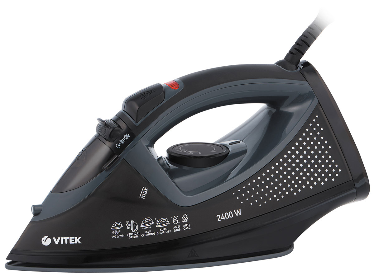Утюг Vitek VT-8346 2400Вт черный