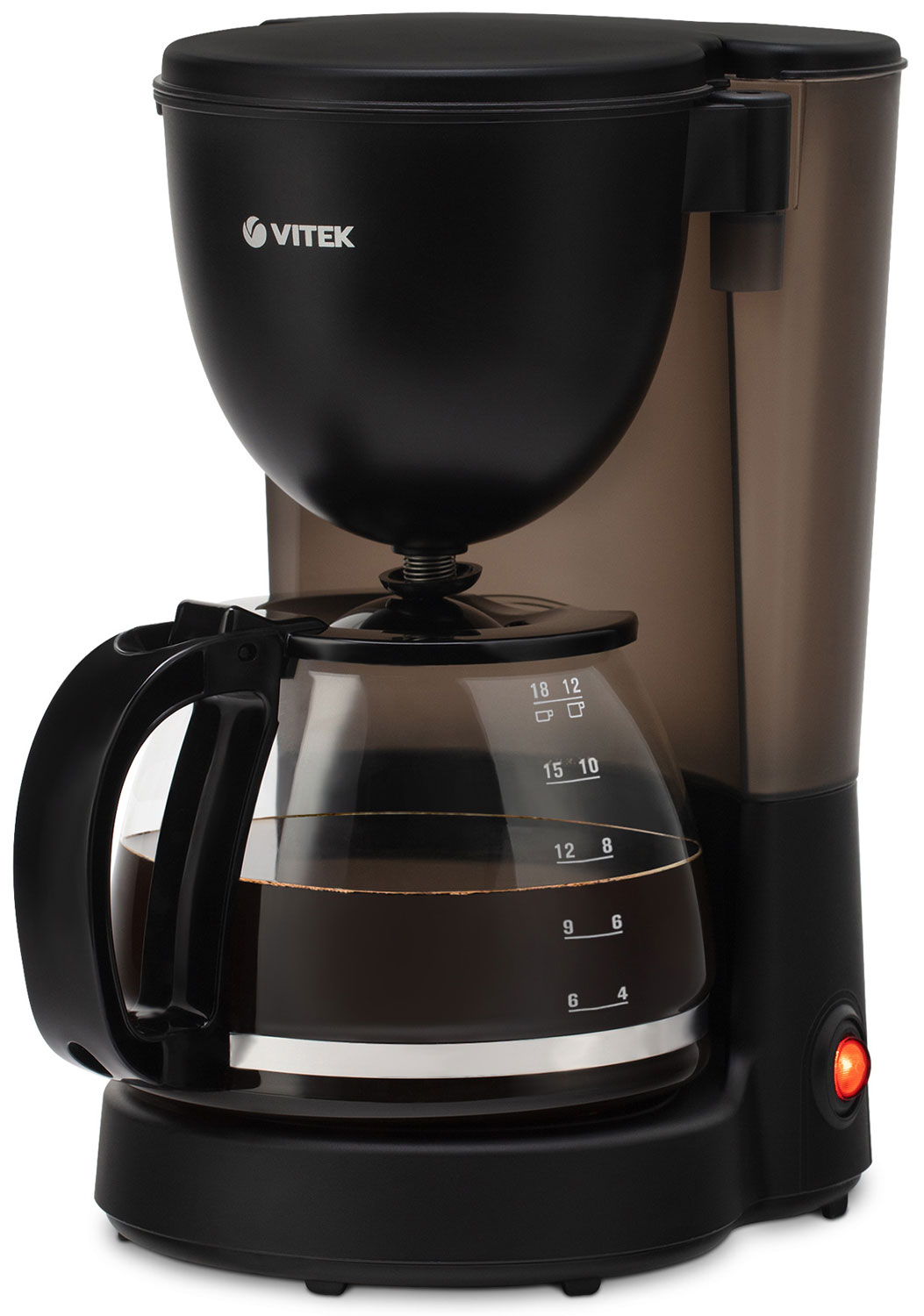 Изображение товара Кофеварка Vitek Prive VT-8380 600Вт черная Изображение товара Кофеварка Vitek Prive VT-8380 600Вт черная