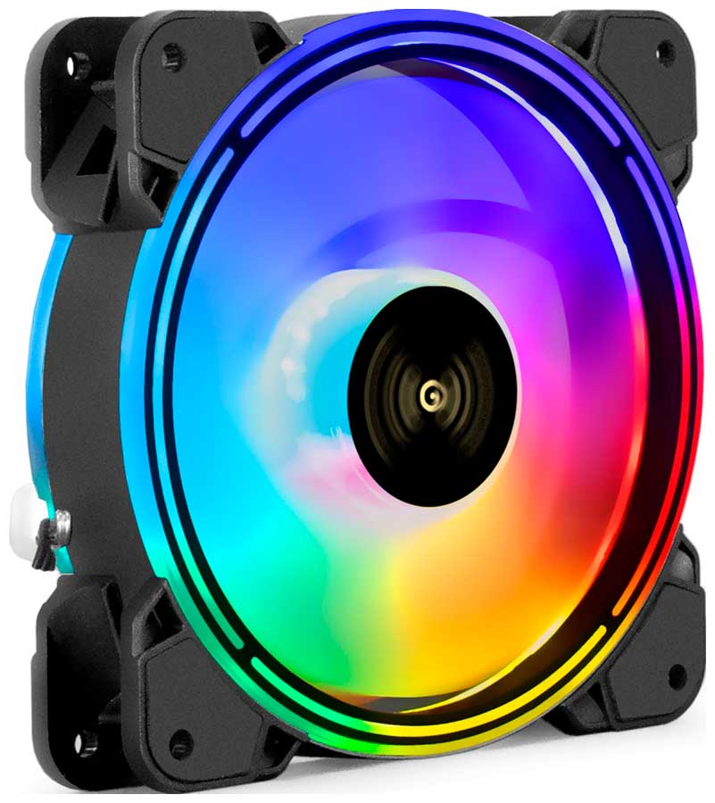 Изображение товара Вентилятор для корпуса ExeGate EX12025HM3PM.FRGB.7O5CSU 120mm FRGB (EX295963RUS)