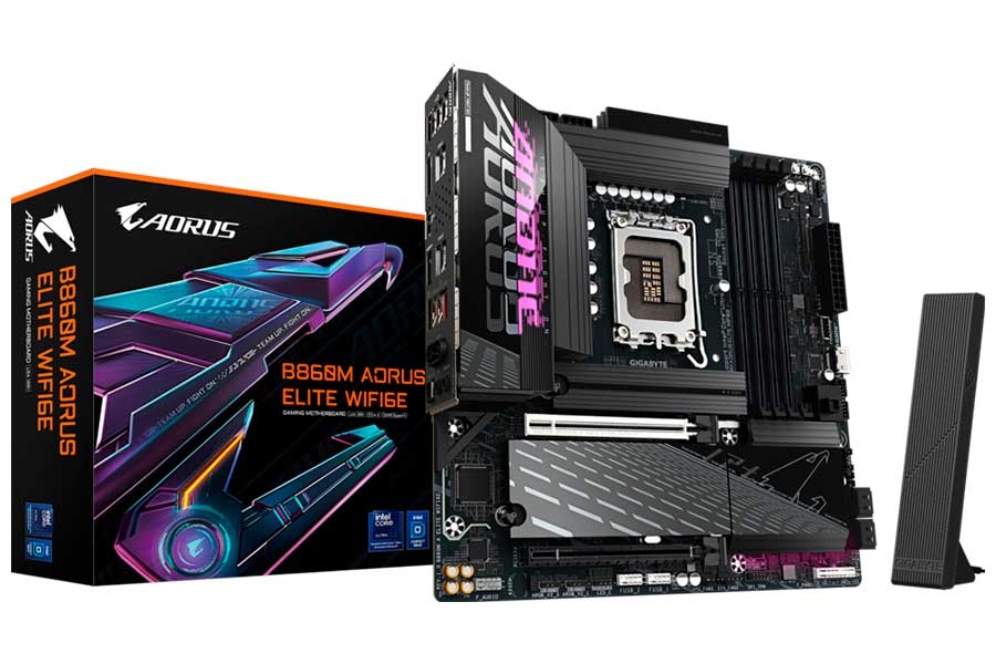 

Материнская плата Gigabyte B860M AORUS ELITE WIFI6E, Черный