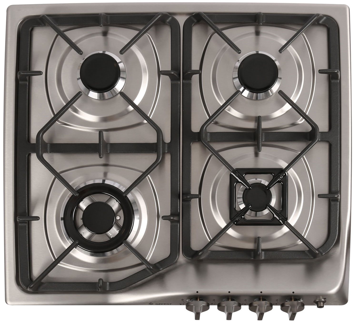 Изображение товара Газовая варочная панель Gefest СГ СН 1210-02 М5 четыре конфорки нержавеющая сталь Беларусь