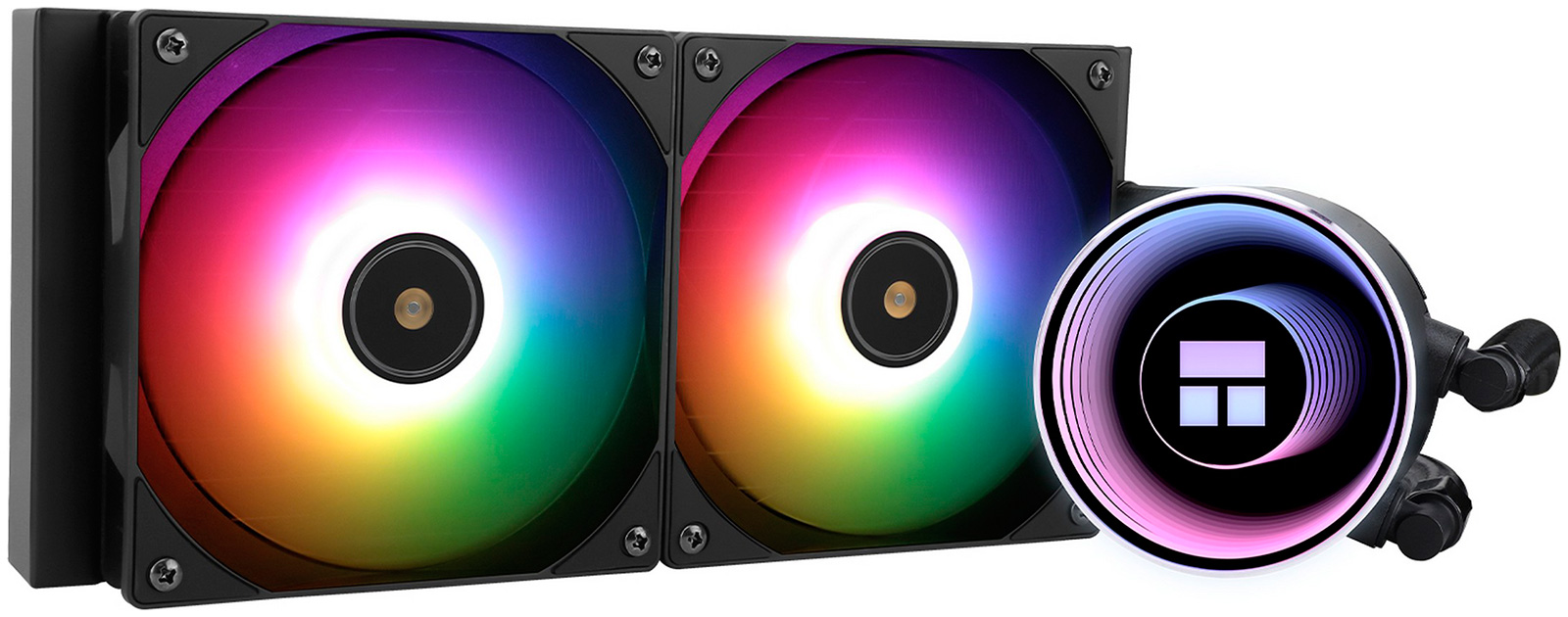 Изображение товара СЖО для процессоров Thermalright Frozen Notte 240 ARGB V2 черный с подсветкой ARGB