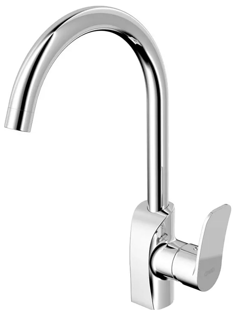 Изображение товара Кухонный смеситель AWP Teza S0805C для кухни, с высоким поворотным изливом, хром