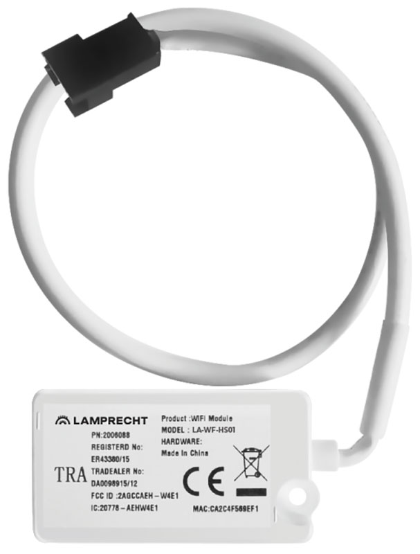 Изображение товара Wi-Fi модуль Lamprecht LA-WF-HS01 для кондиционеров совместимый с IOS и Android