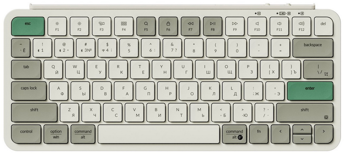 Изображение товара Беспроводная ультратонкая клавиатура Keychron B1 Pro с ножичными переключателями