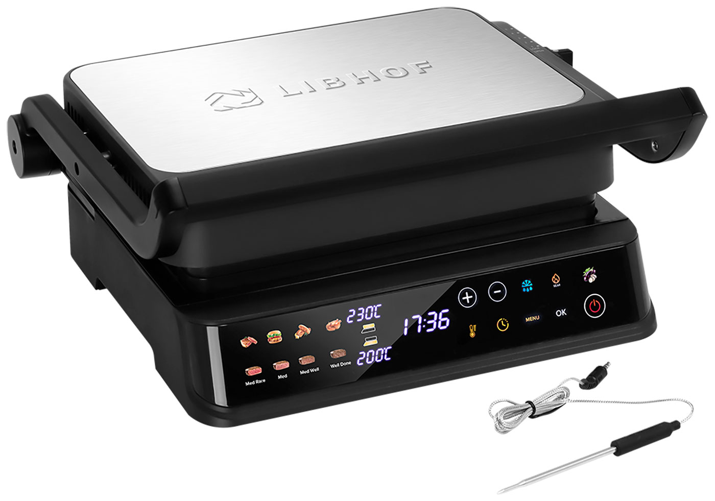 

Гриль Libhof GM-2000M, Черный