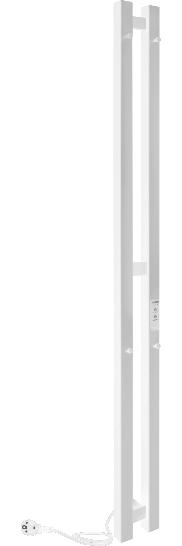 Изображение товара Электрический полотенцесушитель Indigo Style PRO, без полки, белый матовый (LSPRE120-10WMRt)