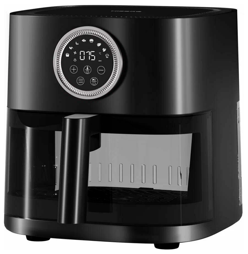 Изображение товара Аэрогриль Hiberg GF 400 GB с сенсорным управлением 4 литра - быстрый и безопасный способ готовки