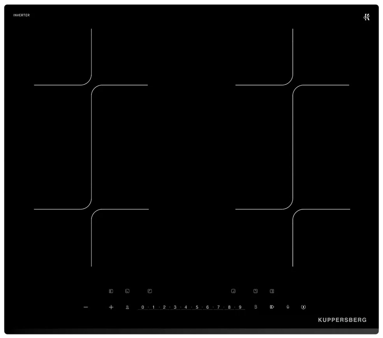 Изображение товара Электрическая варочная панель Kuppersberg ICI 626 индукционная стеклокерамическая сенсорное управле