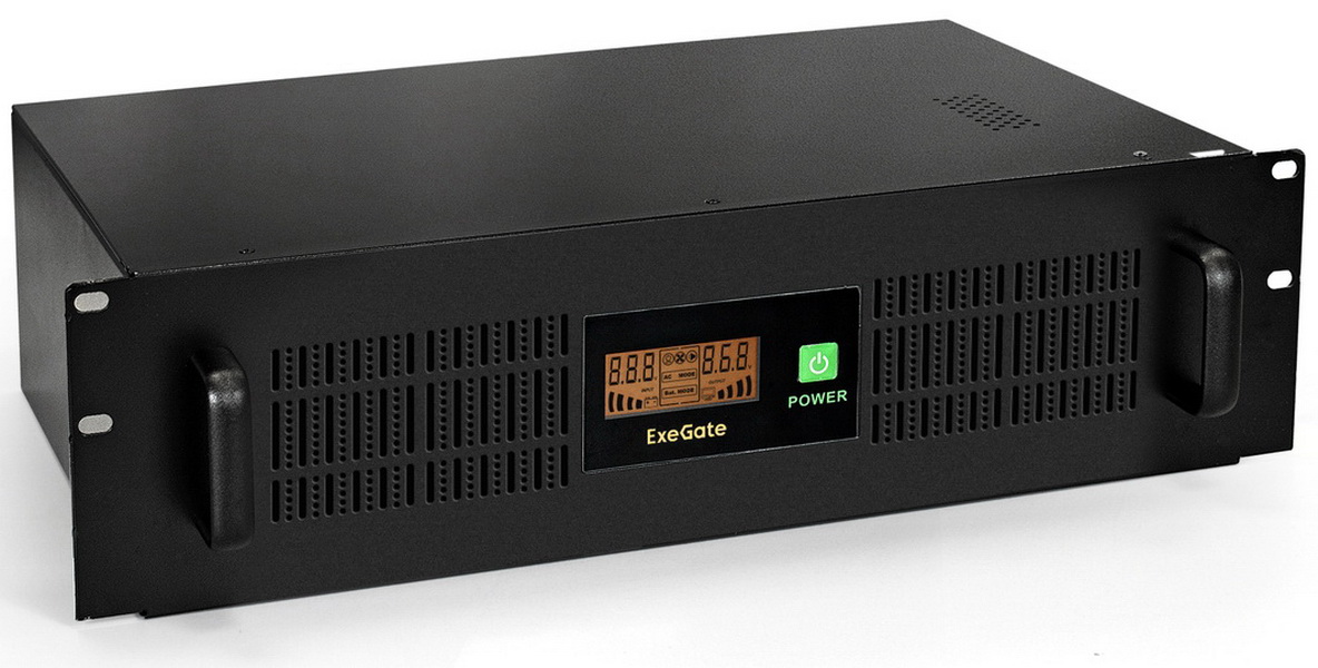 Изображение товара Источник бесперебойного питания ExeGate ServerRM UNL-1500 LCD