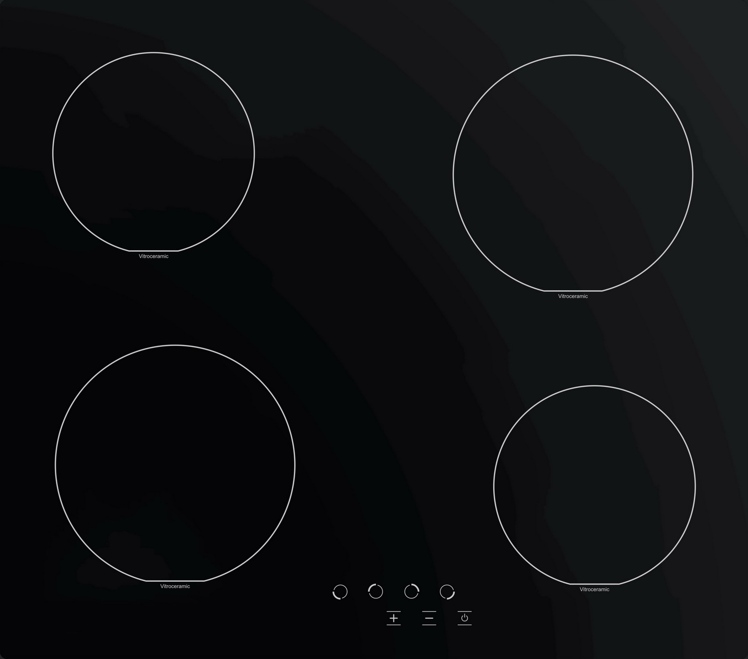 

Электрическая варочная панель Simfer H60D14S125, Черный