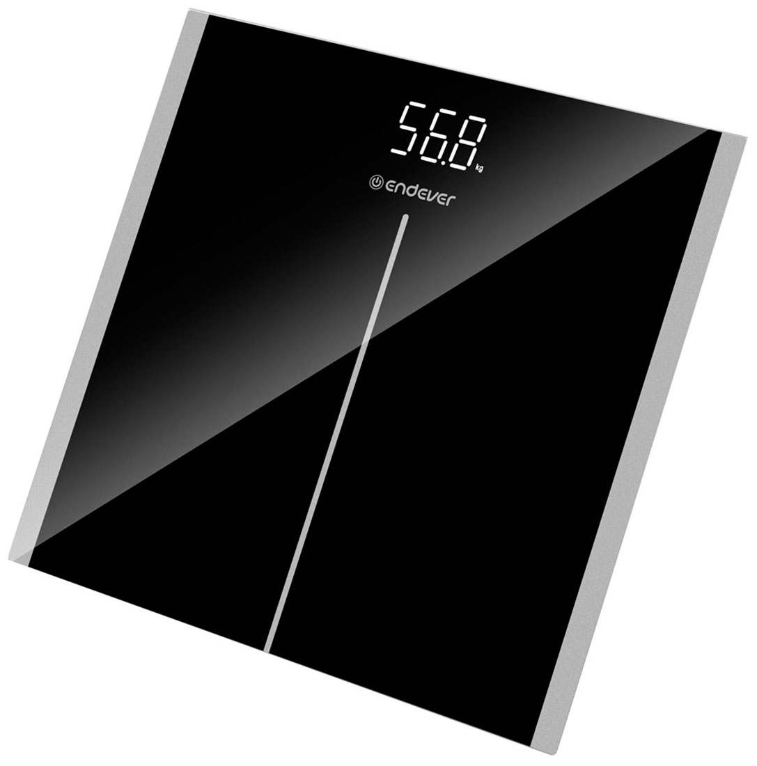 

Весы напольные Endever Aurora-567, черный/серебристый
