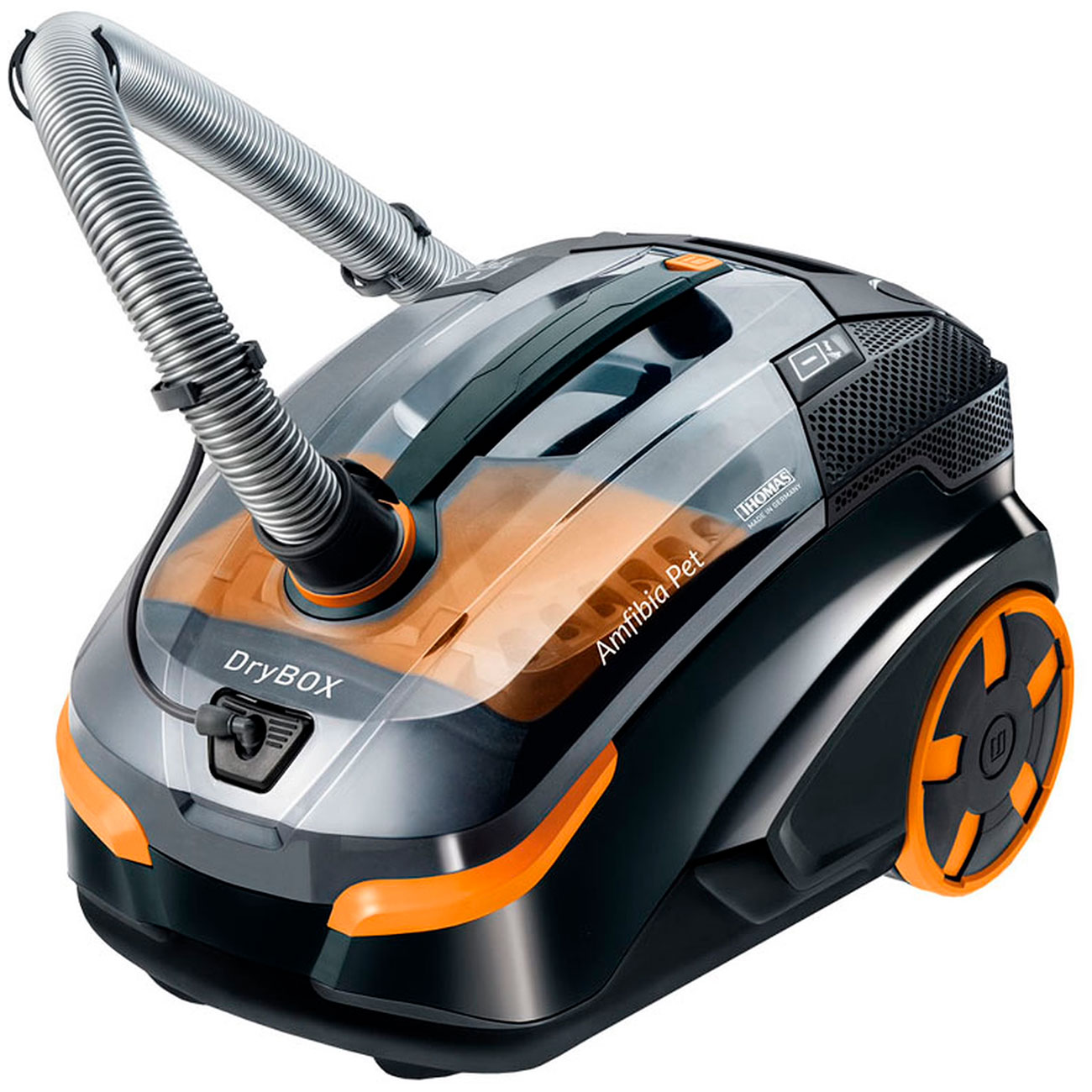 

Пылесос напольный Thomas DryBOX AMFIBIA PET (788598), Черный/оранжевый