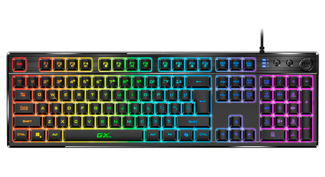 Изображение товара Клавиатура Genius Scorpion K7 Plus RU с RGB и Copilot AI