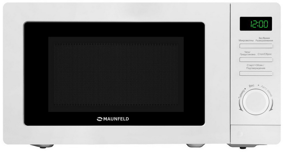 Изображение товара Микроволновая печь Maunfeld MFSMO720EW03 700 Вт, компактная, белая Изображение товара Микроволновая печь Maunfeld MFSMO720EW03 700 Вт, компактная, белая