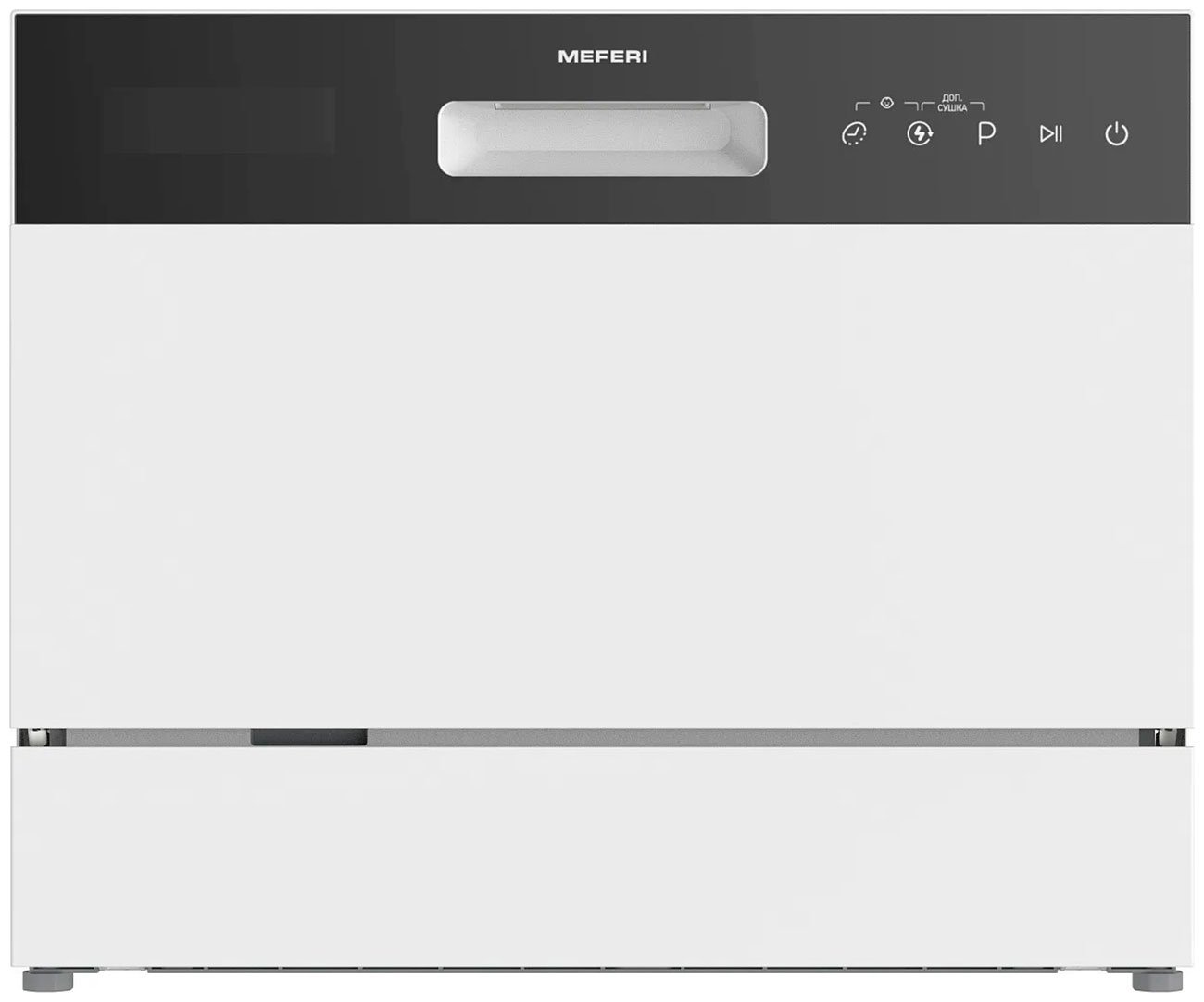 Изображение товара Посудомоечная машина настольная Meferi MDW4581WH FS COMPACT POWER Изображение товара Посудомоечная машина настольная Meferi MDW4581WH FS COMPACT POWER