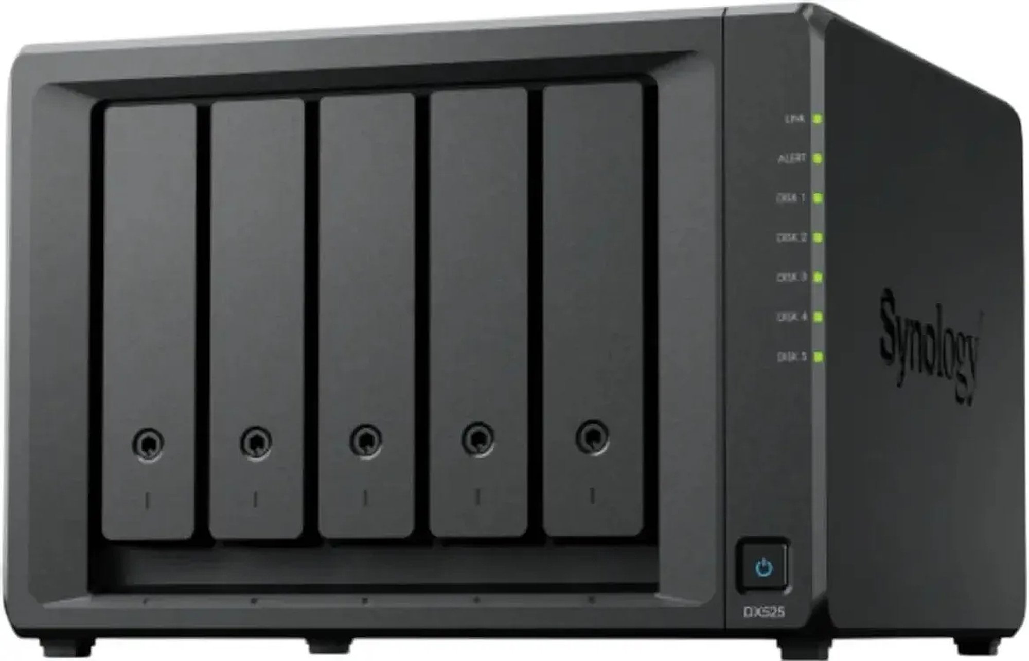 Изображение товара Сетевое хранилище Synology DX525 5-отсековый без HDD Изображение товара Сетевое хранилище Synology DX525 5-отсековый без HDD