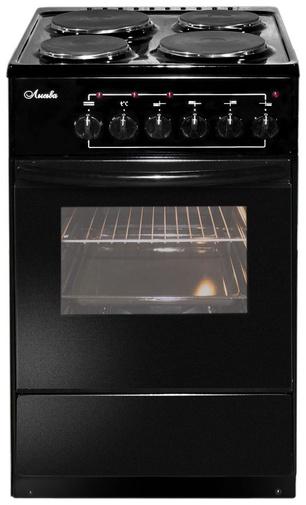 Изображение товара Электроплита Лысьва ЭП 411 черная с духовым шкафом