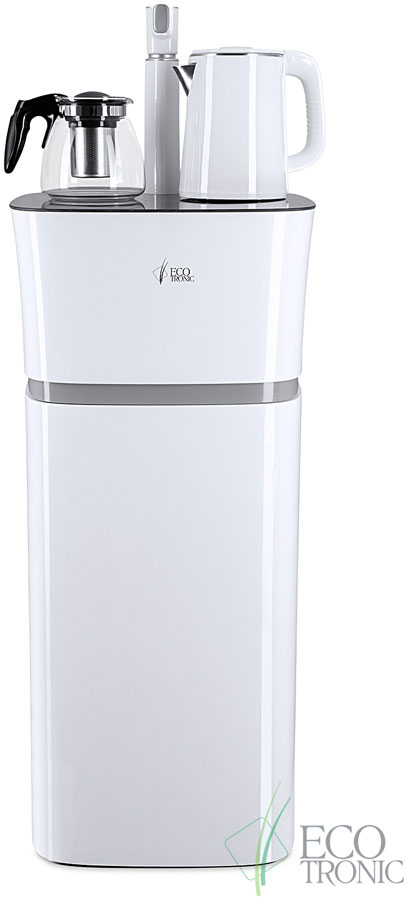 Изображение товара Кулер с чайным столиком Ecotronic TB11-LE white