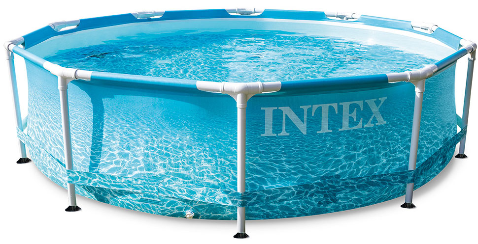 Изображение товара Каркасный бассейн Intex Metal Frame 305х76 см "Beachside" 4485 л