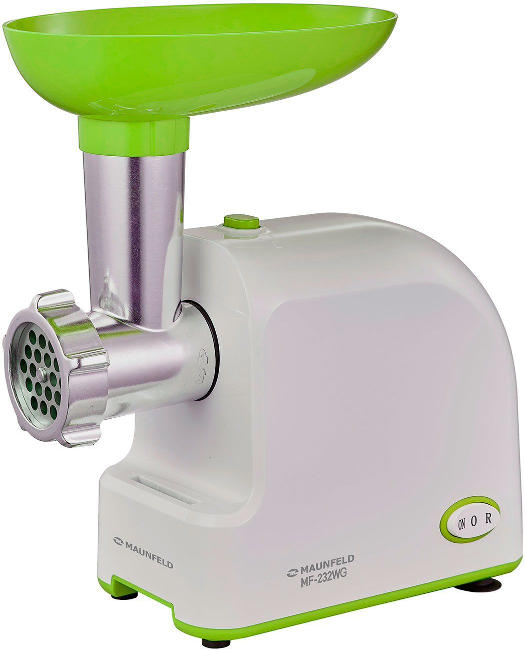 

Мясорубка Maunfeld MF-232WG, Серый с зеленым