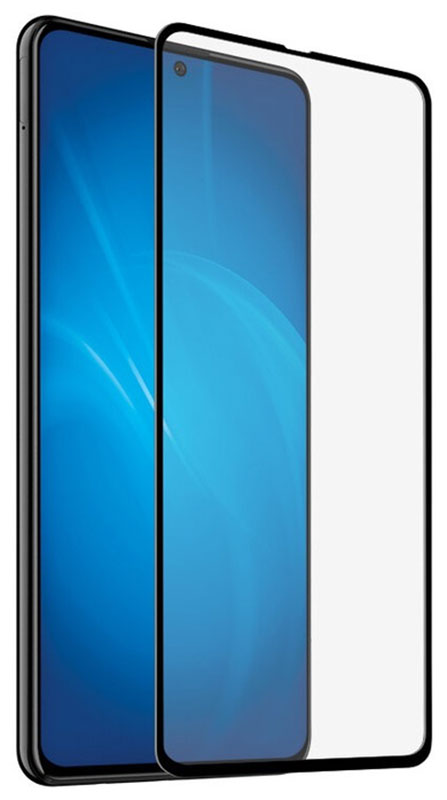 Защитный экран Red Line Xiaomi Mi 11 Lite Full Screen tempered glass FULL GLUE черный силиконовый чехол на xiaomi mi 11 синий узор для сяоми ми 11