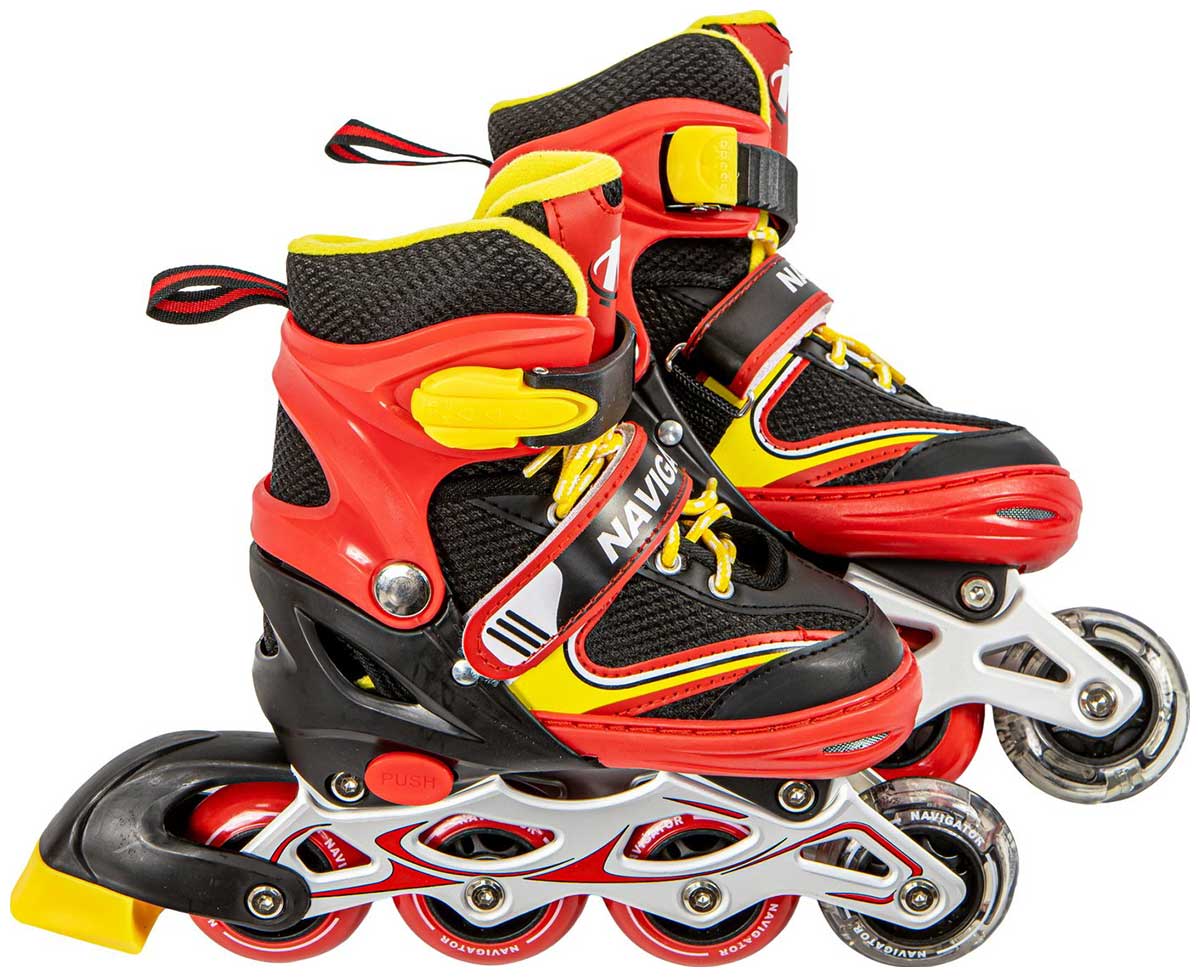 

Детские роликовые коньки Navigator Т59724Н красные, Красный