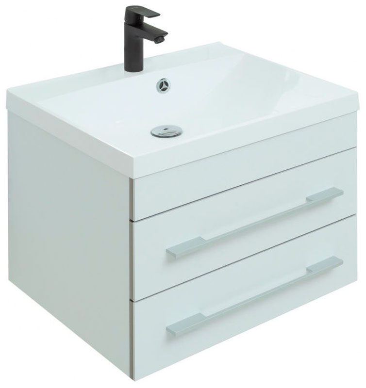 

Тумба под раковину Aquanet Верона 58 New матовый белый (00272423)