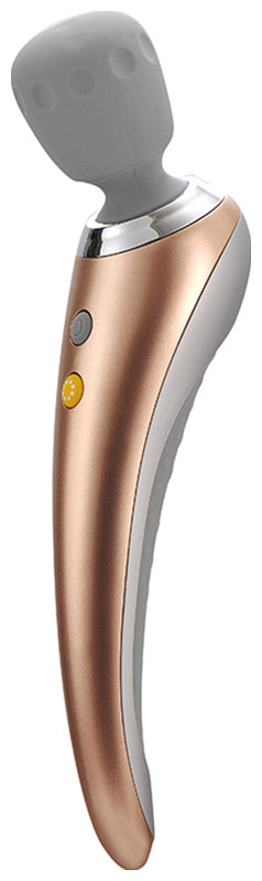 фото Умный вибромассажер для тела fittop m-wand fmw931 gold