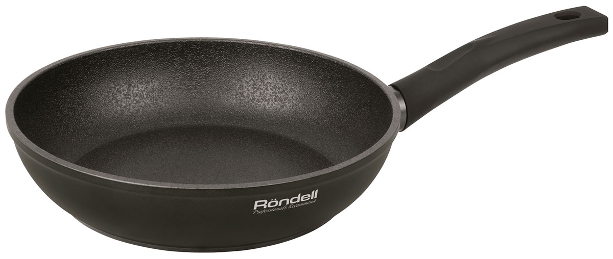сковорода rondell buffalo rda 1483 черный Сковорода Rondell Buffalo RDA-1481, диаметр 24 см