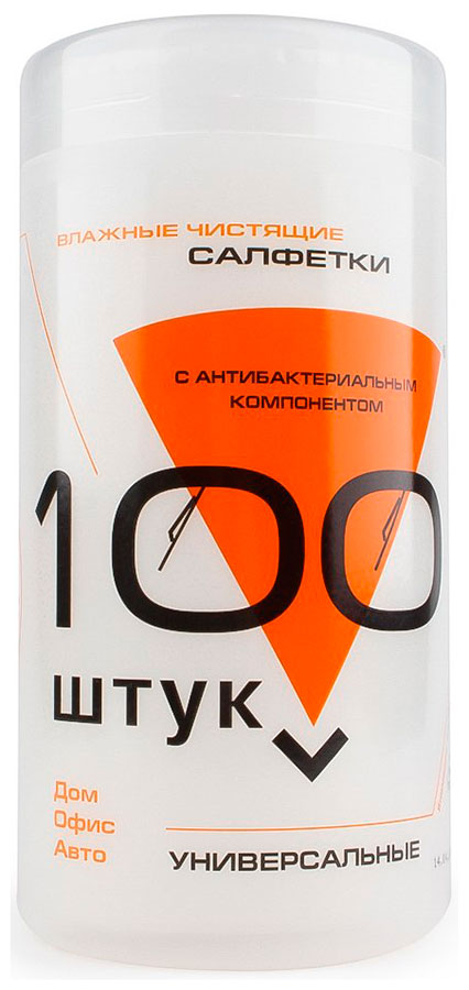 Салфетки Konoos для комп. техники в банке KBU-100