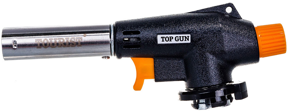 Горелка с пьезоподжигом Tourist TOP GUN TT-330 горелка с пьезоподжигом tourist top gun tt 330