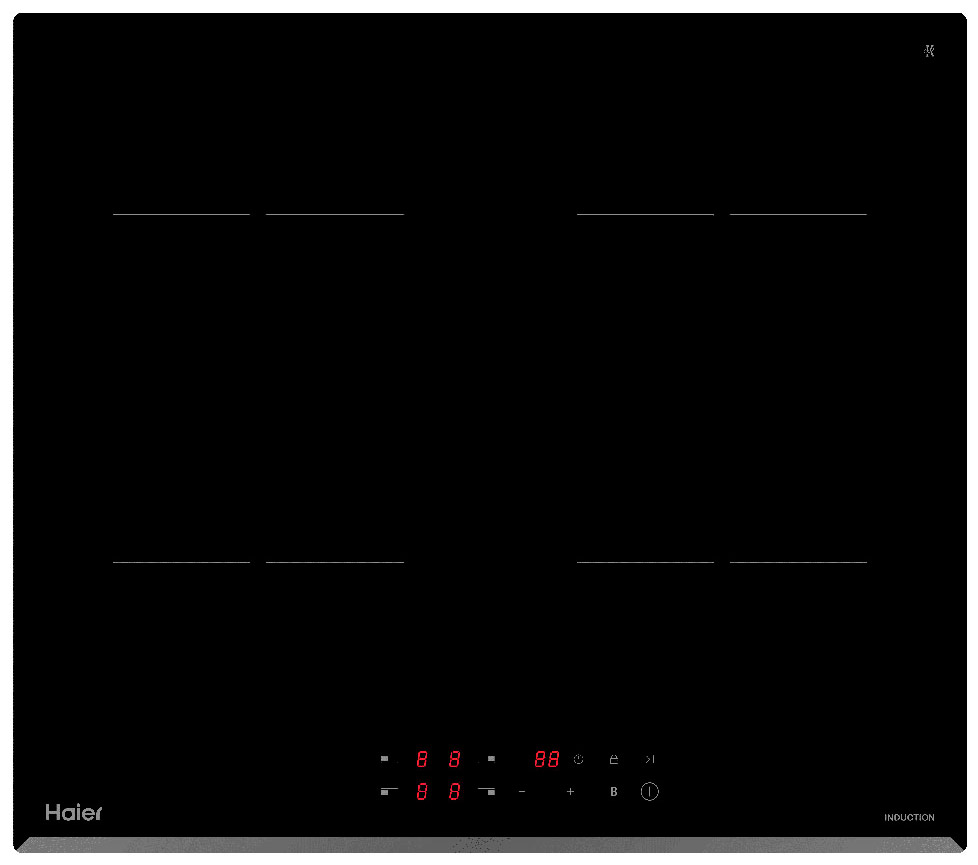

Электрическая варочная панель Haier HHY-Y64PVB, Черный